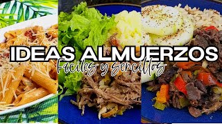 🍱IDEAS DE ALMUERZOS  CENAS ✨fáciles y deliciosas✨ Menú semanal LOS ROLES DE EDY [upl. by Pardew]