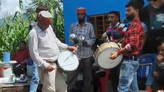 Bhaderwahi Dhol Dhamaka  Pahadi Dance  trendingdance [upl. by Obocaj]