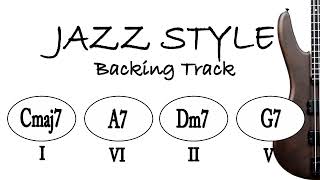 JAZZ 1625 C MAJOR Backing Track 140bpm [upl. by Gotthelf]