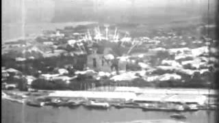 Leopoldville later Kinshasa in the 1940s Archive film 92970 [upl. by Ginnifer246]