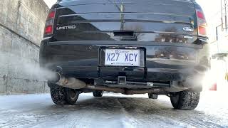 Ford Flex ecoboost exhaust with borla muffler [upl. by Lillie]