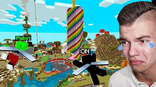 AGRESYWNY quotONquot ZMUSIŁ MNIE DO ZNISZCZENIA WOJANOWIC w Minecraft to koniec [upl. by Cindi]