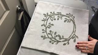 Appliqué Pillow Cover with Julie FeiFan Balzer [upl. by Korwun82]