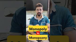 Monopoly vs Monopsony shortsviral economics economy [upl. by Adah740]