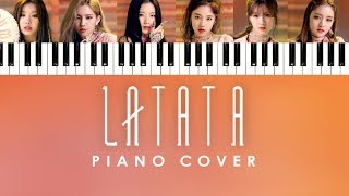 GIDLE  LATATA Piano Cover [upl. by Harness]