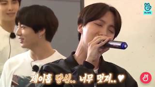 ENG SUB BTS JHope and Jungkook singing Cherry Blossom Ending RUN BTS Ep 56 [upl. by Allayne]