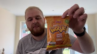 Walkers Wotsits Cheese Toastie Flavour  Review [upl. by Ocirema805]