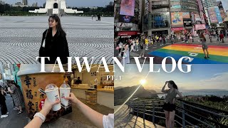 Taiwan Vlog  first international trip with bf Yehliu Geopark Raohe Night Market Taipei 101 [upl. by Torhert]