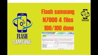 SAMSUNG N7000 FIRMWARE 4 files 100100 done [upl. by Forest288]