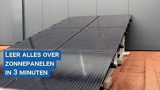 Leer alles over zonnepanelen in 3 minuten [upl. by Eslehc13]