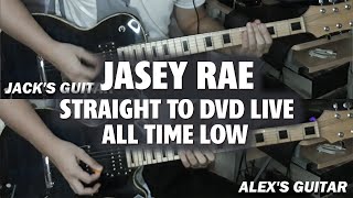 JASEY RAE  All Time Low Straight to DVD LIVE Guitar Cover [upl. by Oratnek]