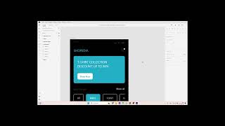 UIUX design with adobe xd application mobile for store ecommerce  part 15 dark mode home [upl. by Deryl54]