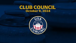 Club Council Oct 9 2024 [upl. by Polloch485]