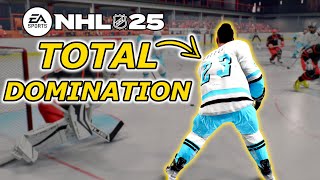 DEFENSEMAN GAMEPLAY IN NHL 25 EASHL [upl. by Aratehs2]