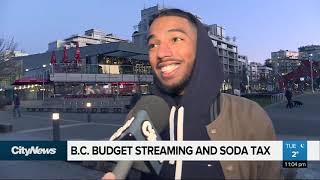 BC budget streaming and soda tax [upl. by Gavan602]