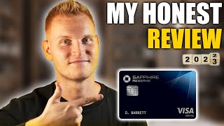 Chase Sapphire Reserve My HONEST 1Year Review 2023 [upl. by Nedyrb]