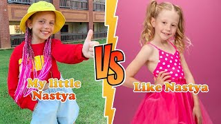 Like Nastya VS My little Nastya Stunning Transformation ⭐ From Baby To Now [upl. by Terrene]