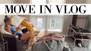 COLLEGE MOVE IN VLOG  EMPTY APARTMENT TOUR part 1 [upl. by Adriana357]