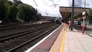 71000 duke of gloucester passing lancaster [upl. by Aratnahs926]