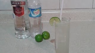 TOM COLLINS BEBIDA CON VODKA FACIL Y RAPIDO BY ANGY [upl. by Adnerb]