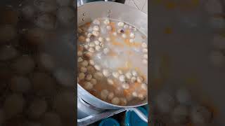 Cháo sườn nha 🥰 cooking food monngon amthuc [upl. by Ahcsropal]