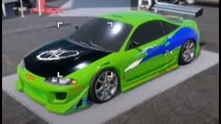 CarX Drift  Livery Tutorial Fast and Furious Mitsubishi Eclipse REPLICA FULL GUIDE [upl. by Enyrhtac681]