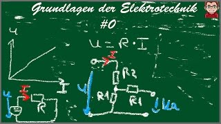 Einführung in die Elektrotechnik Der elek Gleichstromampelek LadungStromSpannungGrundlagen 0 [upl. by Eentihw78]