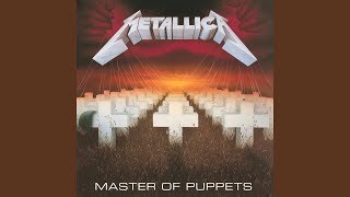 Master of Puppets November 1985 Work in Progress Rough Mix [upl. by Bohun]