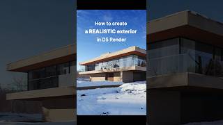 🤔How to create a REALISTIC exterior in D5 Render？ 🎨ArtistsNunoSilva3d [upl. by Celina766]