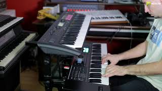 KORG Kross 2 VS ROLAND Juno DS 61 All sound [upl. by Acireed]