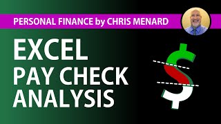 Excel Pay Check Analysis  Personal Finance [upl. by Kress799]