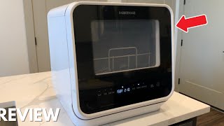 Farberware Complete Portable Countertop Dishwasher  Quick Review [upl. by Rihat]