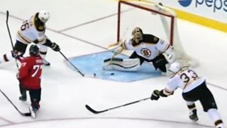 Rask makes two brilliant stops on Oshie [upl. by Ajad837]