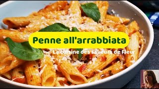 Penne allarrabbiata  Un classique de la cuisine italienne au fort caractère  Quel régal Trop bon [upl. by Greabe25]