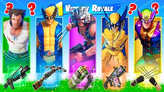 The RANDOM WOLVERINE BOSS Challenge Fortnite [upl. by Aubin]