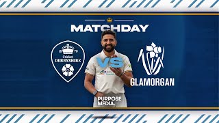 🔴 LIVE  Derbyshire vs Glamorgan Day One [upl. by Dorey]