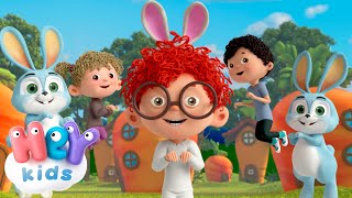 Il coniglietto salta 🐰 Hop hop hop  Canzoni di Danza per Bambini  HeyKids Italiano [upl. by Irtimd]