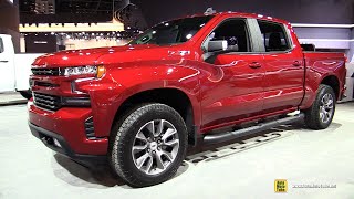 2019 Chevrolet Silverado RST Z71 Truck Walkaround  Exterior Interior Tour [upl. by Aihceyt697]