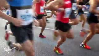 Over 40k Runners At The 43 Berlin Marathon 2016 HD [upl. by Gabrielson]