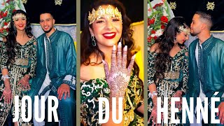 JOUR DU HENNÉ AMBIANCE MAROCAINE 🇲🇦  Imen Channel  henné mariage [upl. by Ysdnil]