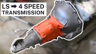 How To Connect a LSx Series V8 to older GM 4 Speed Manual Transmission [upl. by Ycnaffit]