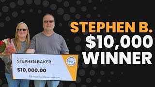 PCH Winner Stephen B of MI Won 10000 [upl. by Bail759]