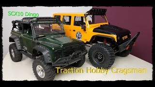 Traction Hobby Cragsman  Paintjob and Lights [upl. by Yartnod706]