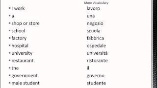 Learn to speak Italian Phrases 1 class 5 Second round of answersavi [upl. by Eirrok]