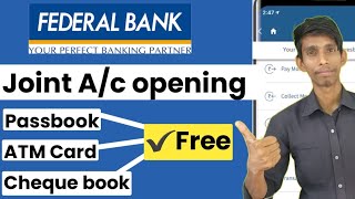 Federal Bank Join Account opening online Federal Bank account opening  bank account [upl. by Leonerd]