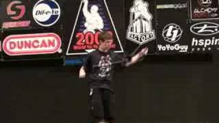 【ディアボロ】world yoyo contest 2008 diabolo 09 matt kuhlman [upl. by Oirramaj]