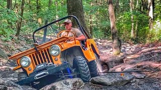 Willys Jeep off roading [upl. by Nibot]