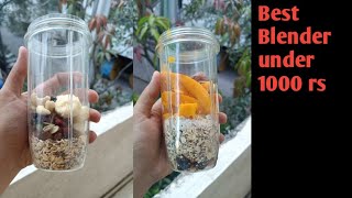 Best BlenderJuicerMixer under 1000 Rs  Candes Nutri Blender Review Is it worth Buying [upl. by Norrag]