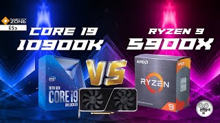 Ryzen 9 5900X vs i9 10900K คู่ RTX3070 ใครแรงกว่า [upl. by Marigolde268]