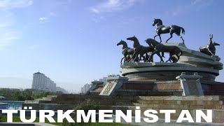 Türkmenistan 3 Bölüm  Ak Şehir Aşkabat Geceİlham Parkı [upl. by Auqeenwahs]